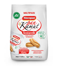 Kamut tostarelli recyclable package