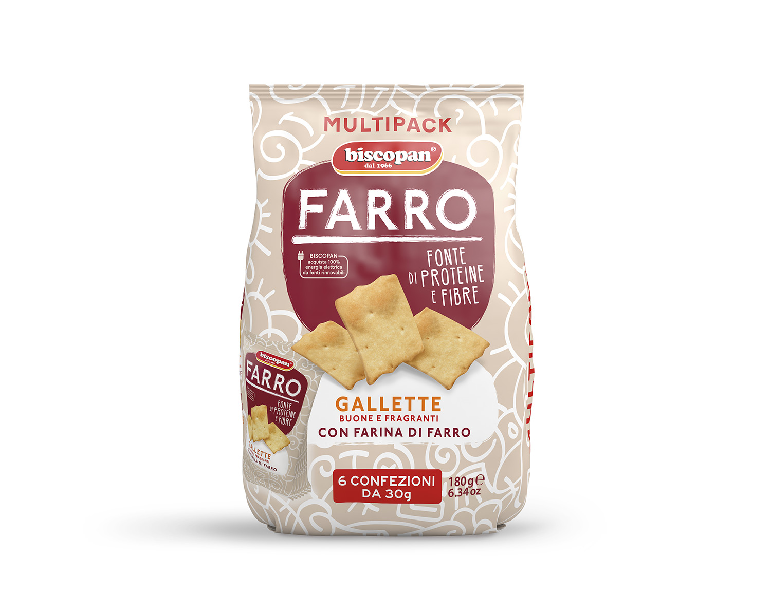 Gallette Farro Multipack 180g (6x30g)